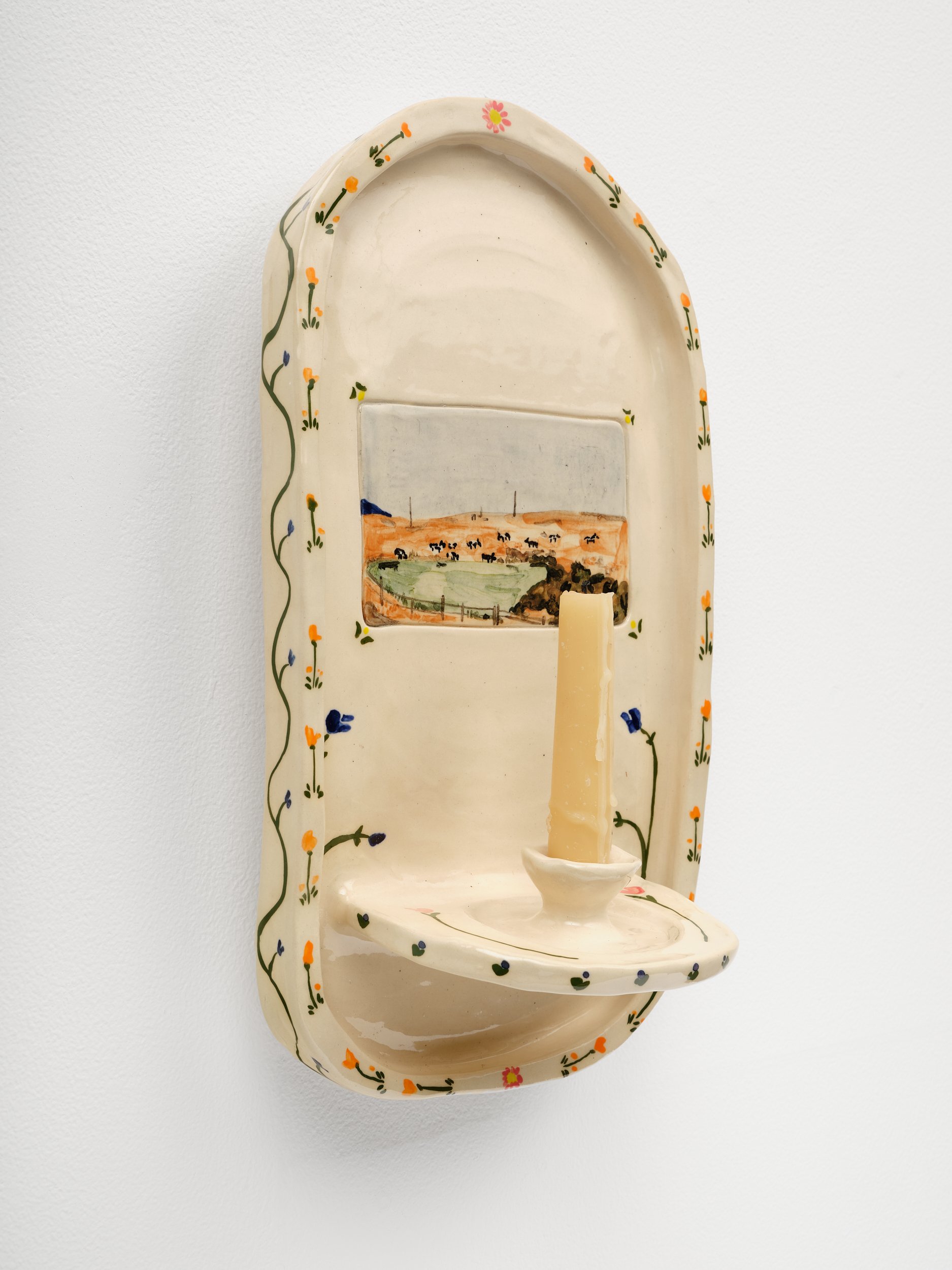 Picture Sconce III (Point Reyes Cows), 2024