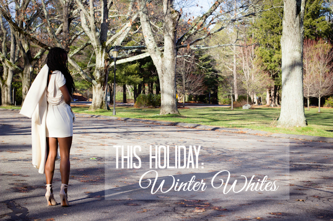This holiday: Winter Whites