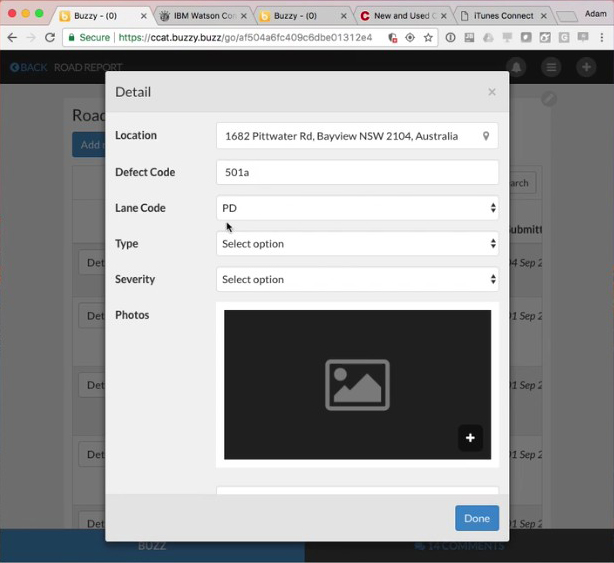 Entering Reports become easy and intuitive.