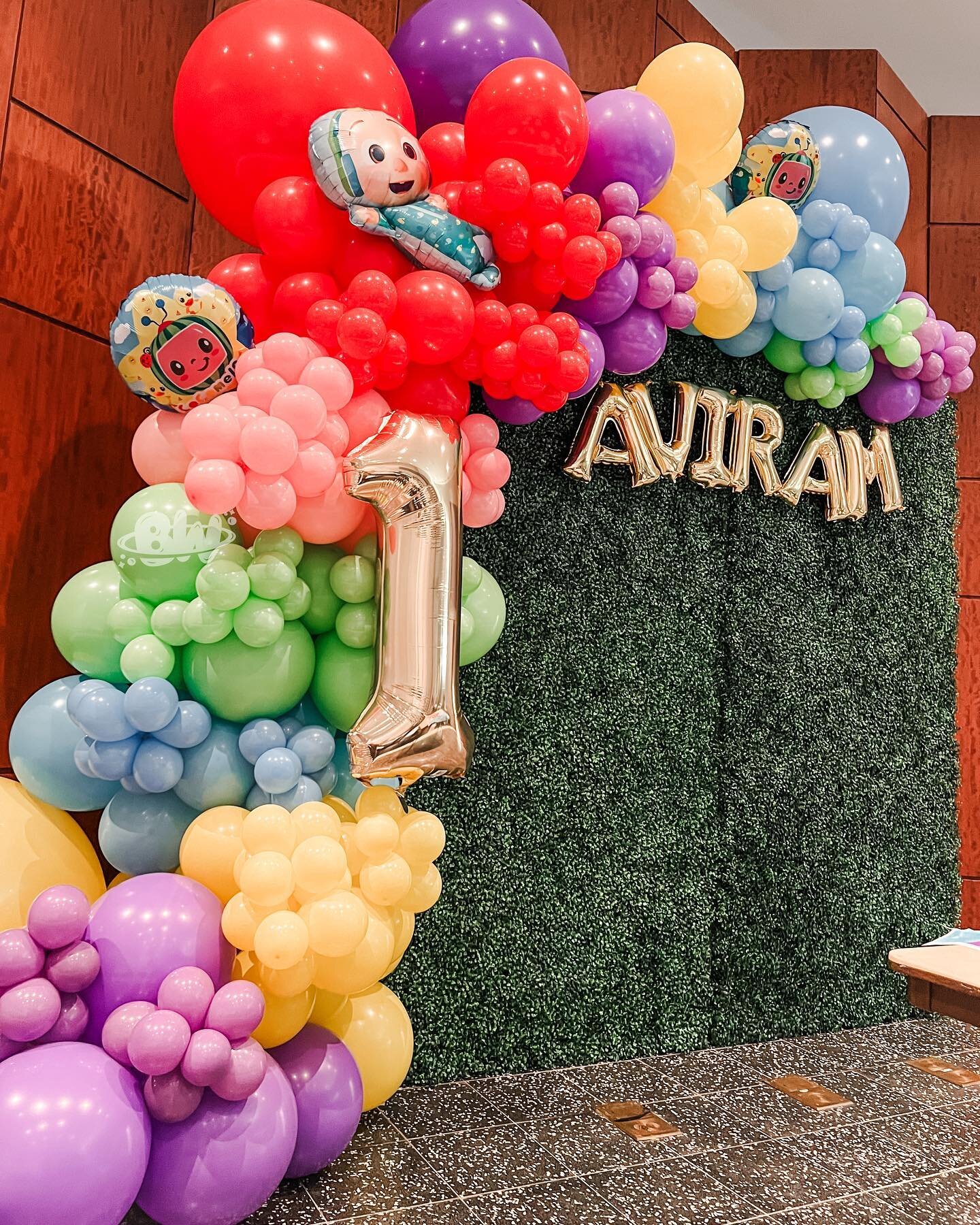 🍉🍉🍉🍉🍉 Cocomelon balloon garland! 
.
.
.
#Balloongarland #balloonwall #ballooncenterpieces #palmbeachballoons #balloonsbroward #balloonsmiami #babyshowerbroward #babyshowermiami #facepaintingmiami #facepaintingbroward #fortlauderdaleballoons #bal