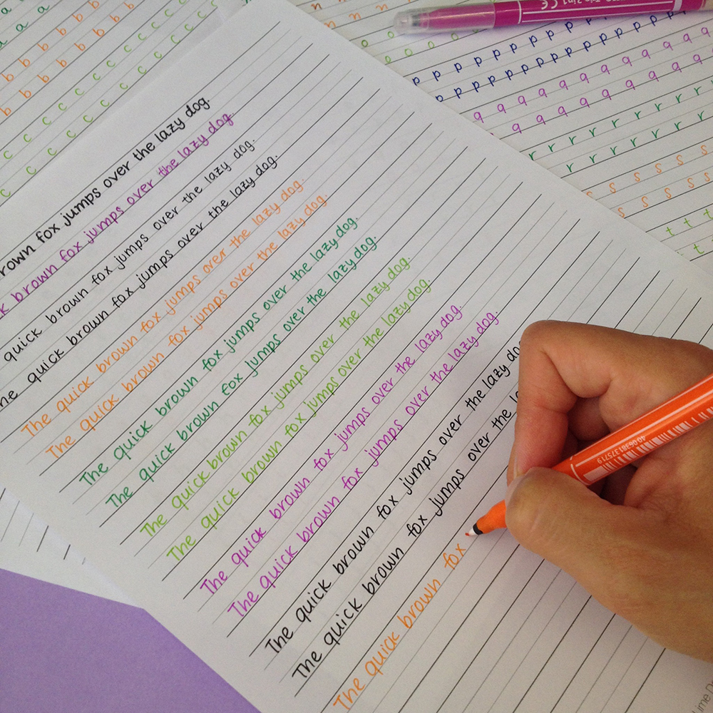 Tips for Better Handwriting — Square Lime Designs