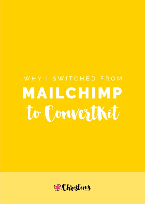 Why I switched from Mailchimp to ConvertKit