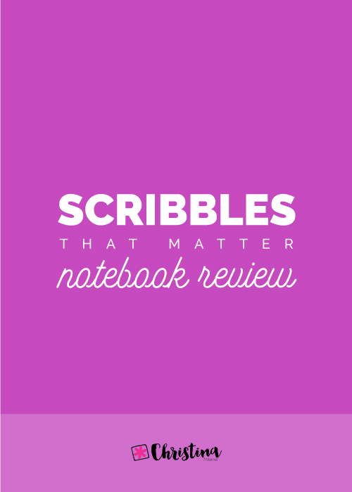 Scribbles That Matter' Notebook Review