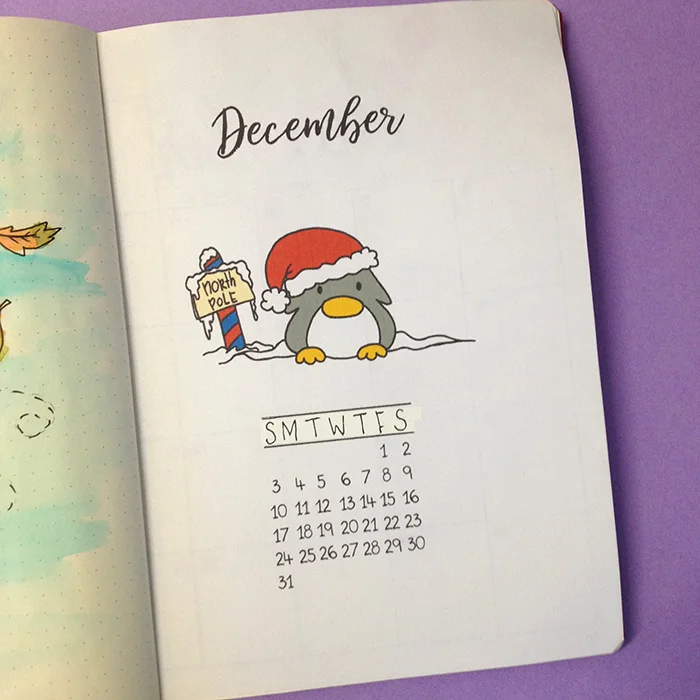 Plan With Me: December 2017 Set Up in my Bullet Journal