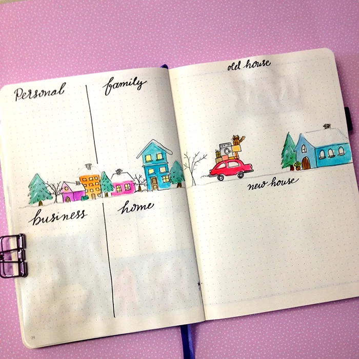 Plan With Me - January 2018 Bullet Journal Setup