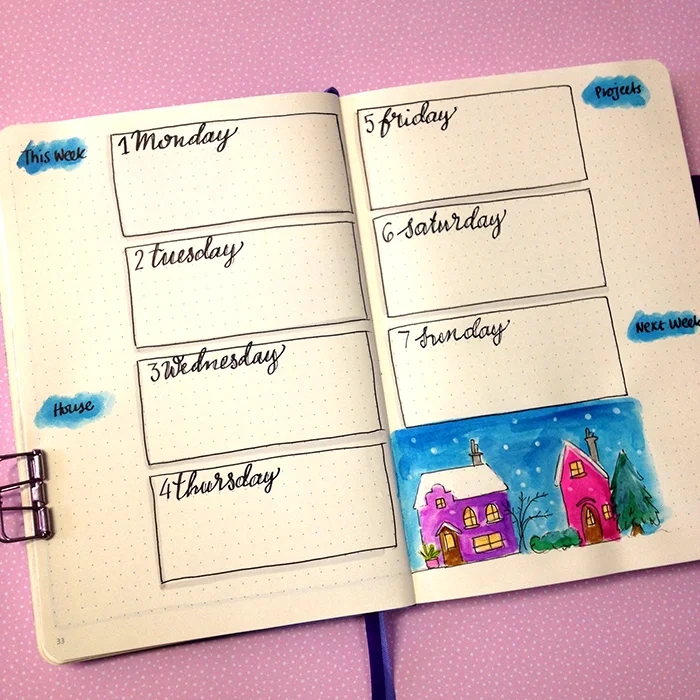 Plan With Me - January 2018 Bullet Journal Setup