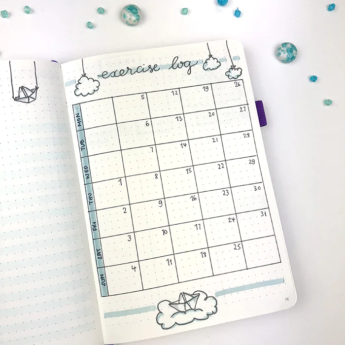 Plan With Me - Bullet Journal March Setup