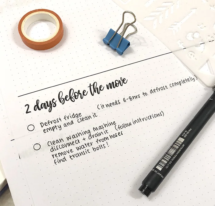Moving Planner