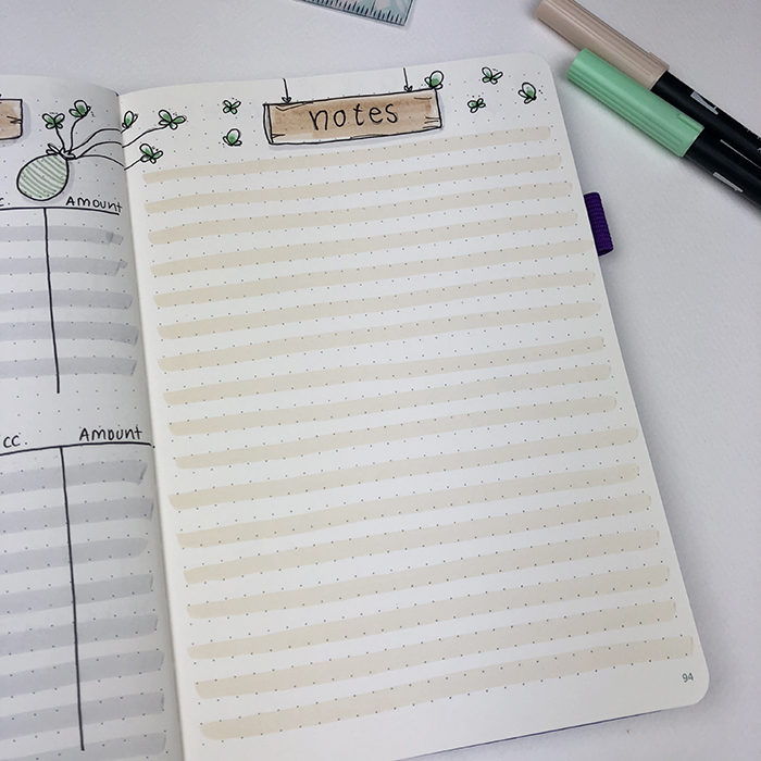 April 2018 Notes Bullet Journal Setup.jpg
