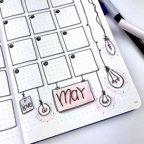 How to make your own stickers for your bullet journal — Square Lime Designs