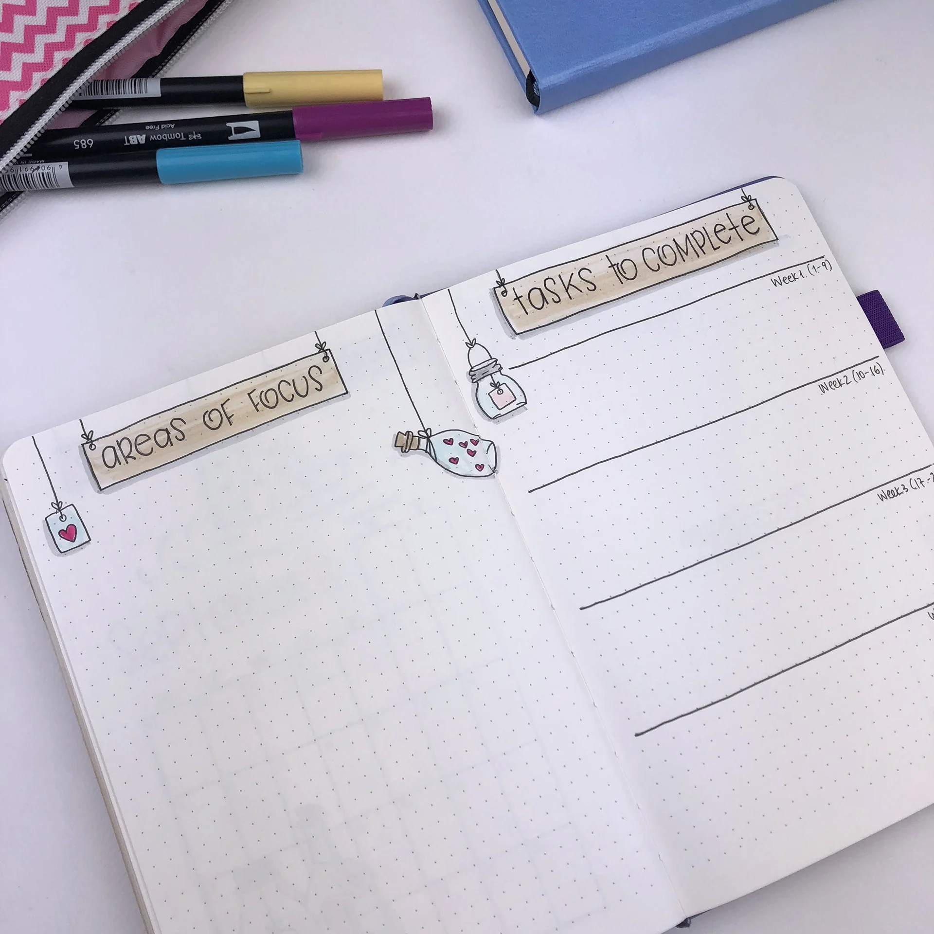 Plan With Me: My September September Setup in my Bullet Journal
