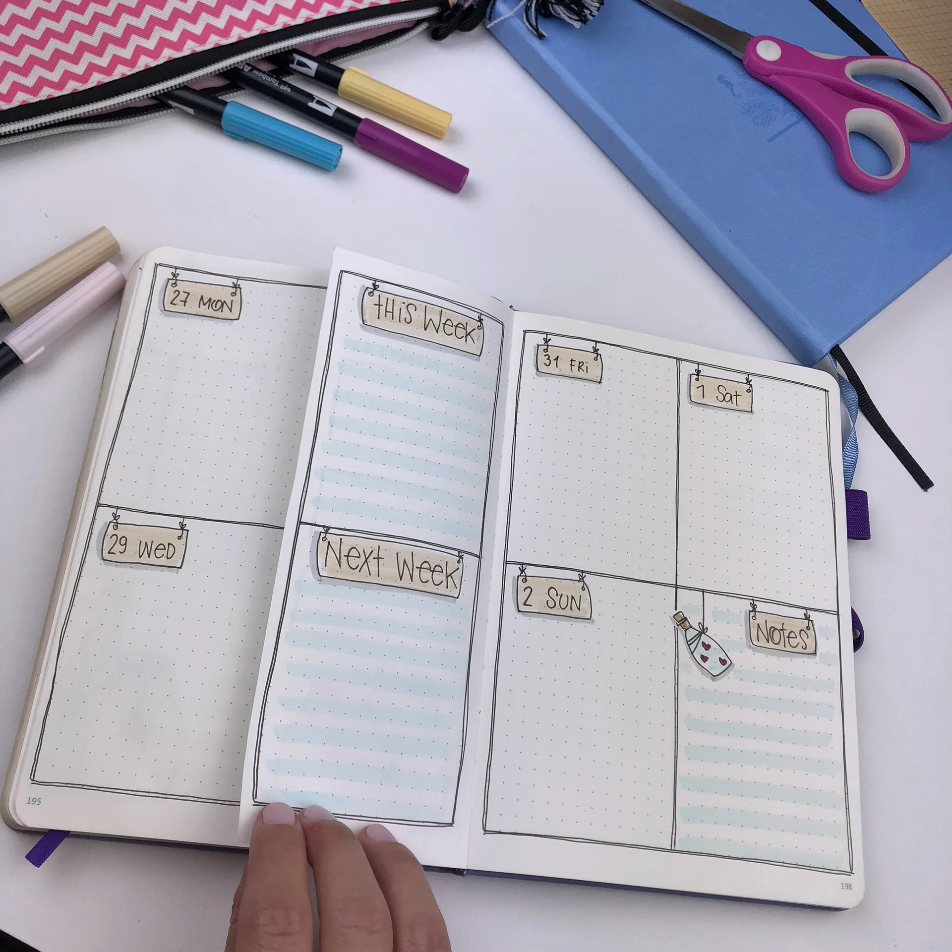 Plan With Me: My September Setup in my Bullet Journal