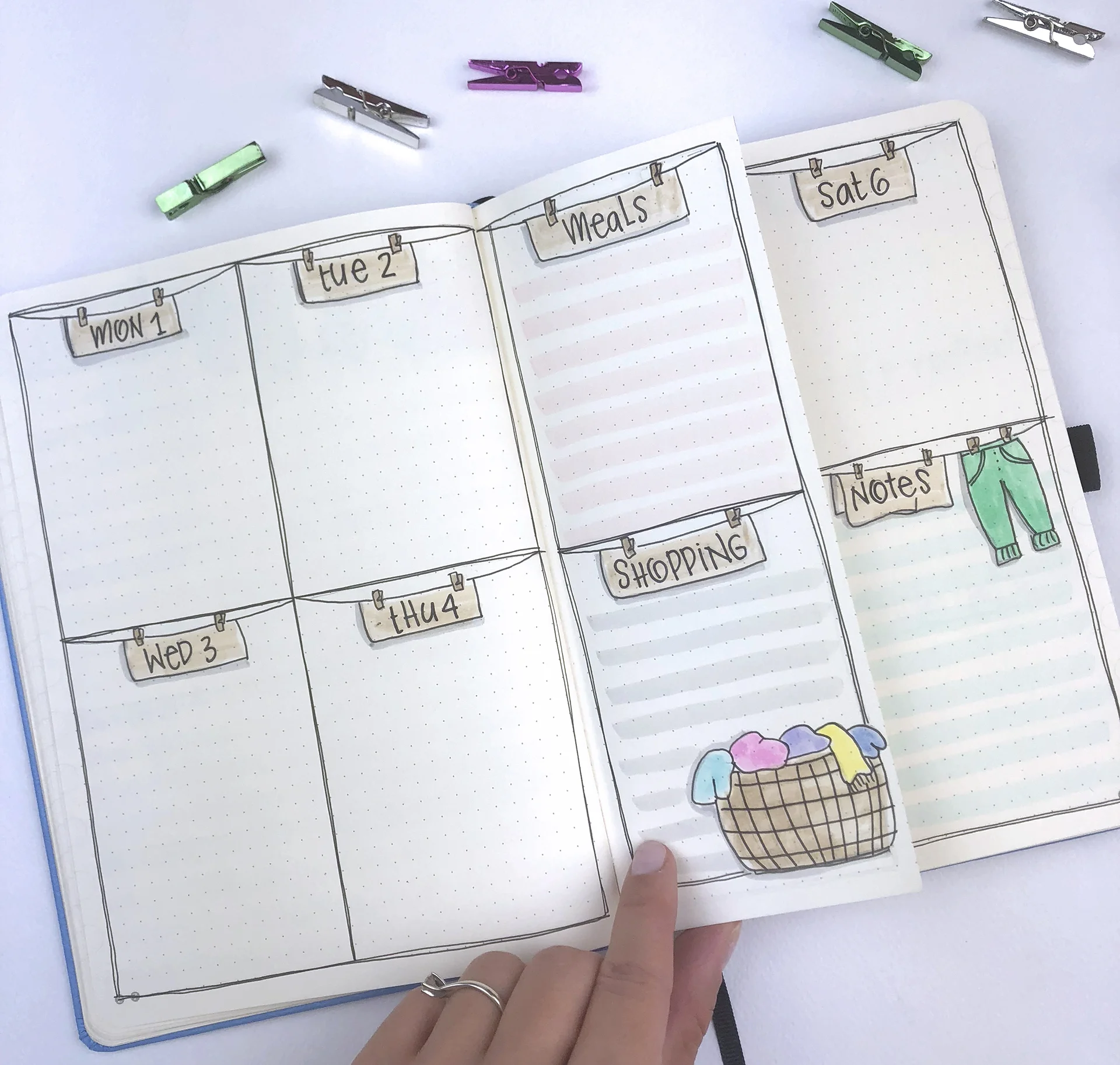 Plan With Me: October 2018 Bullet Journal setup