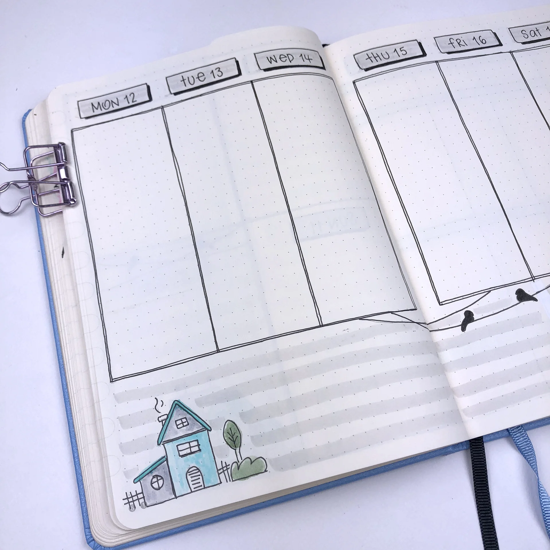 Bullet Journal Weekly Spread Ideas for November 2018
