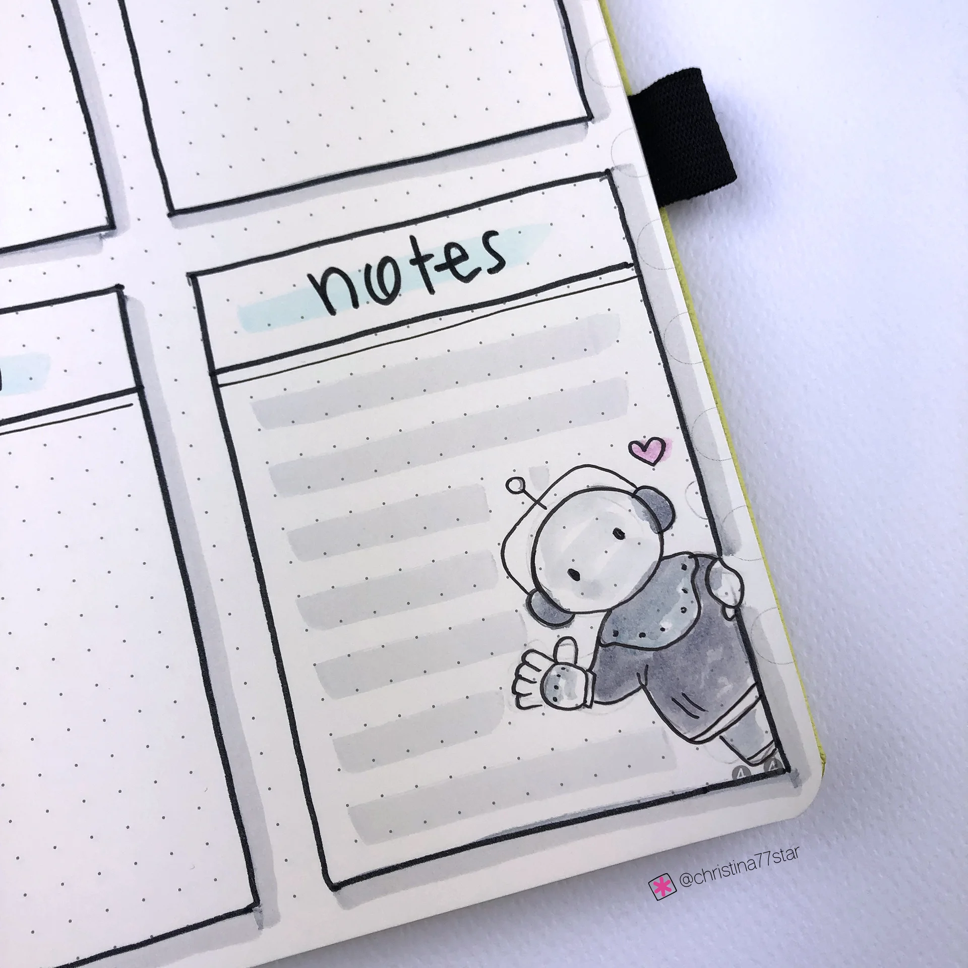 4 Weekly Spread Ideas for your Bullet Journal - February 2019
