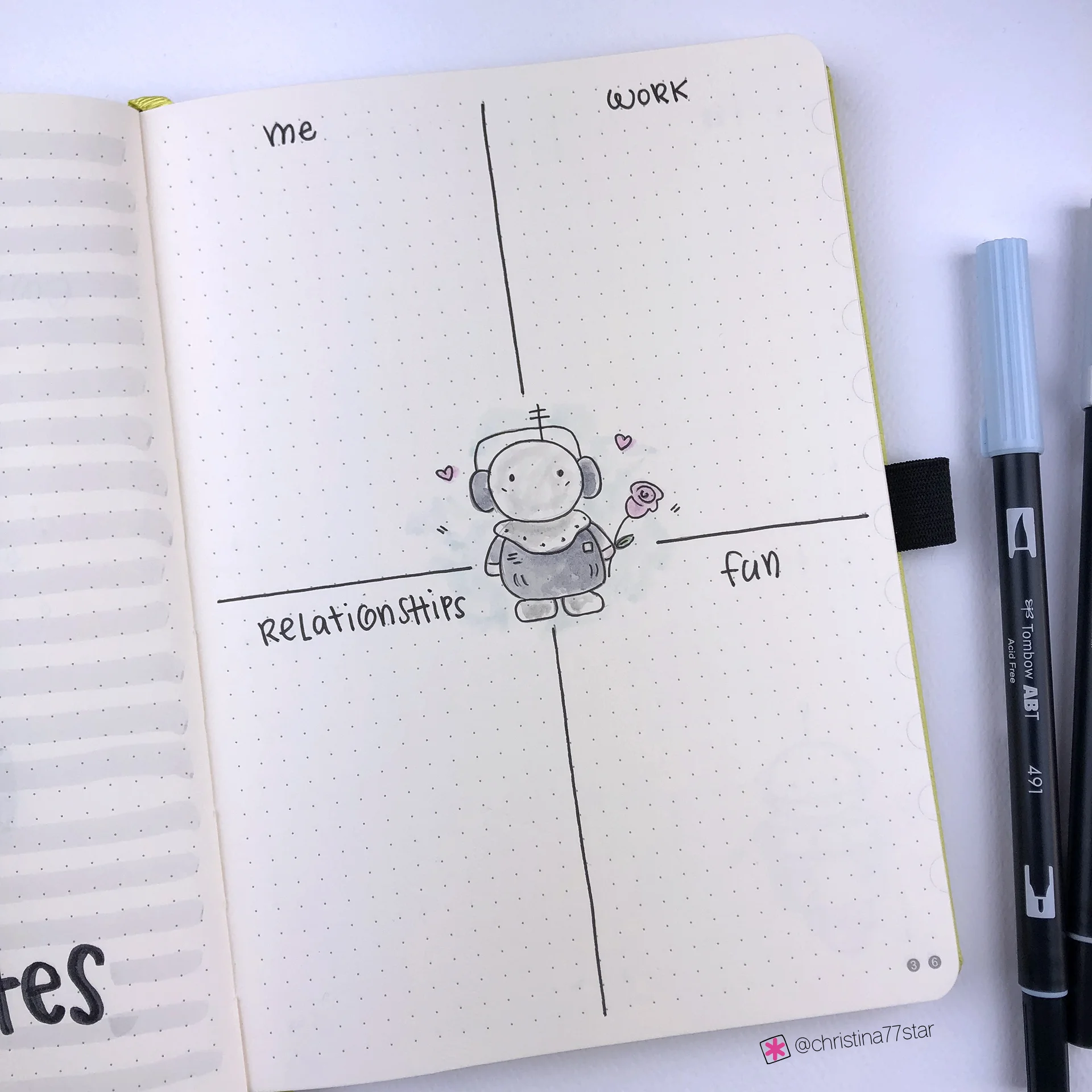 Plan With Me - Bullet Journal Setup - February 2019
