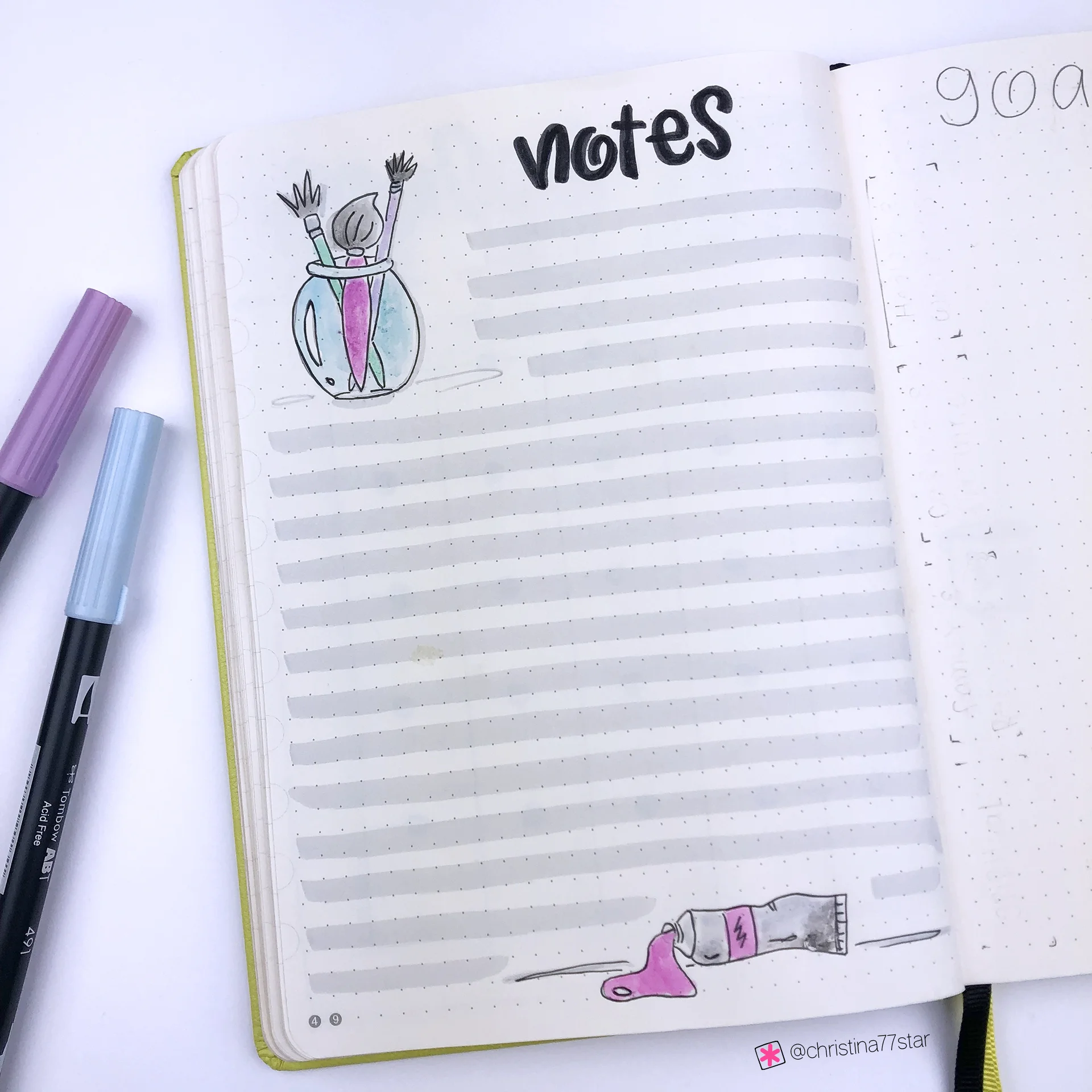 Plan With Me - Bullet Journal Setup - March 2019