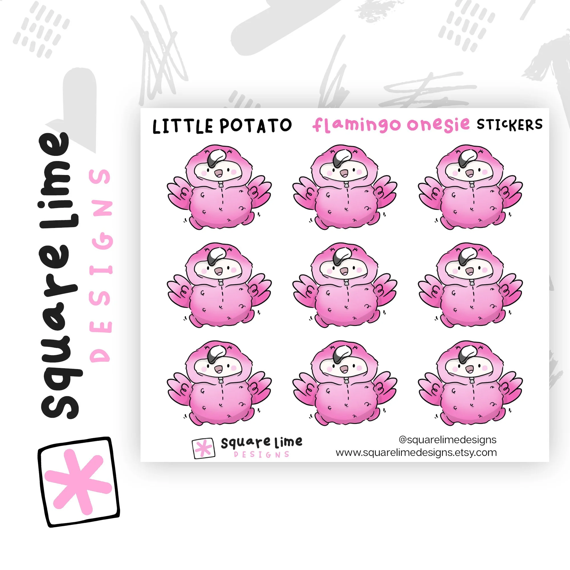 Little Potato - Flamingo Onesie.jpg