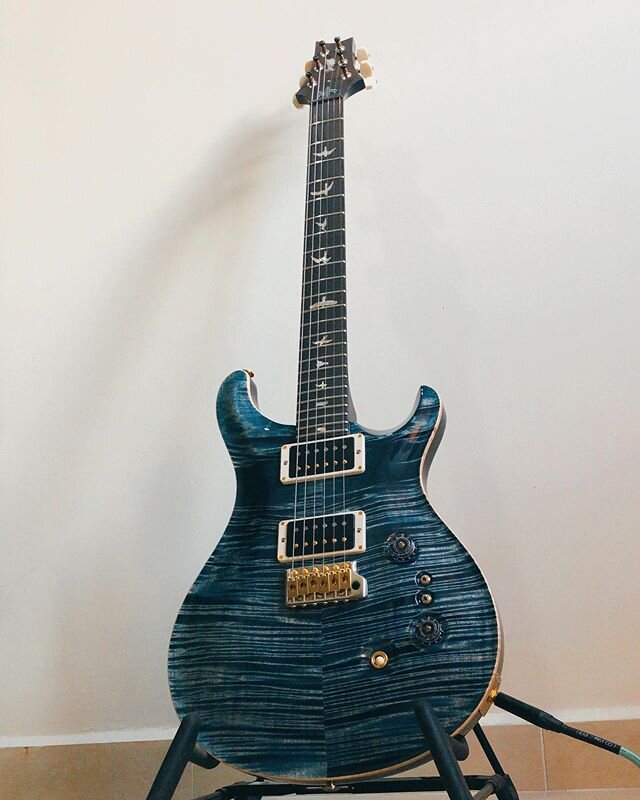 Day 64: That blue is mesmerising! #prs #prs35thanniversary #prscustom24 #prscustom2408 #shotoniphone #filca #kodak #prsnation