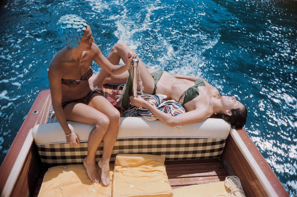 Slim Aarons ‘Vuccino And Rava’, Capri, 1958