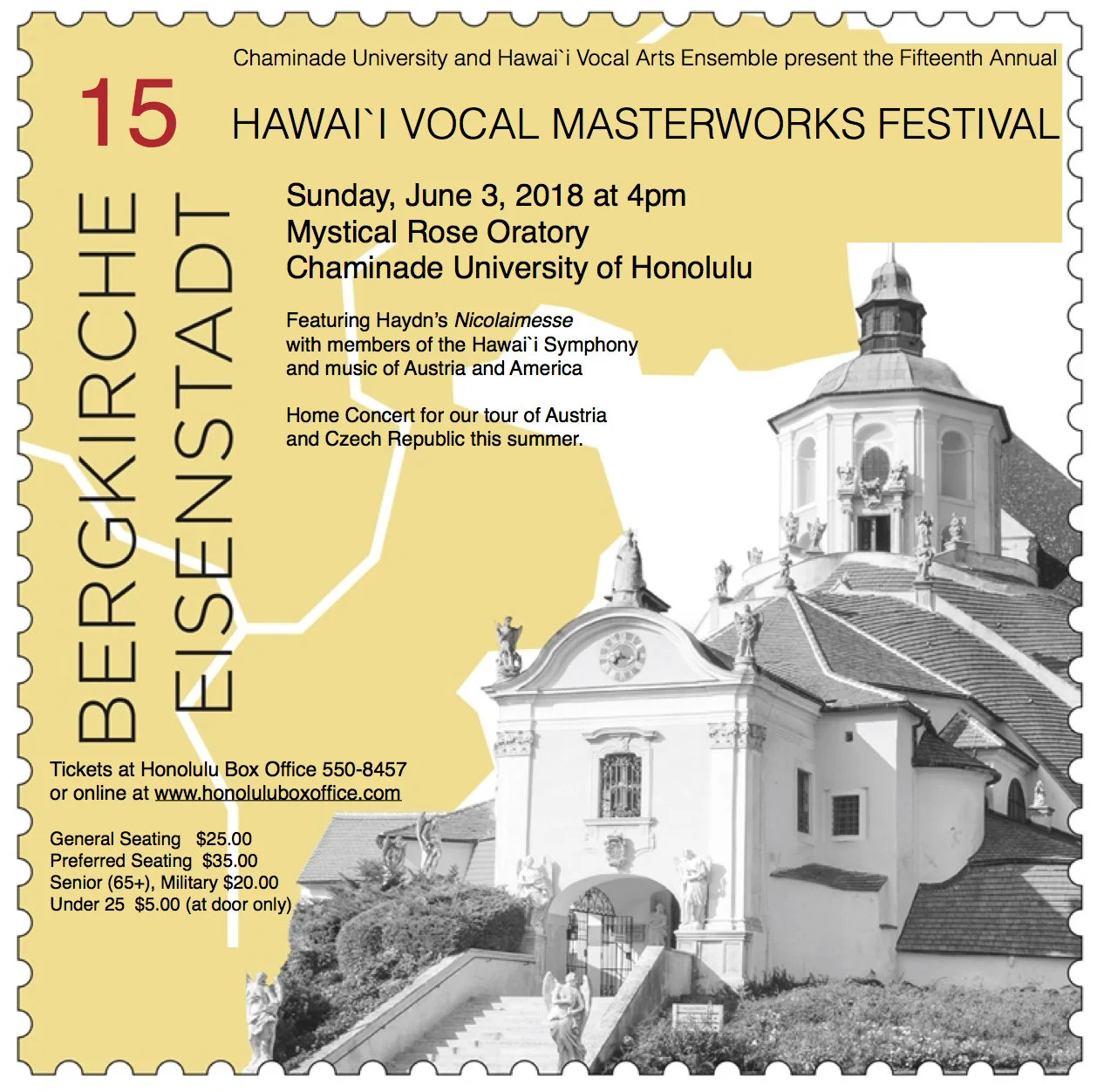 Hawai'i Vocal Masterworks Festival