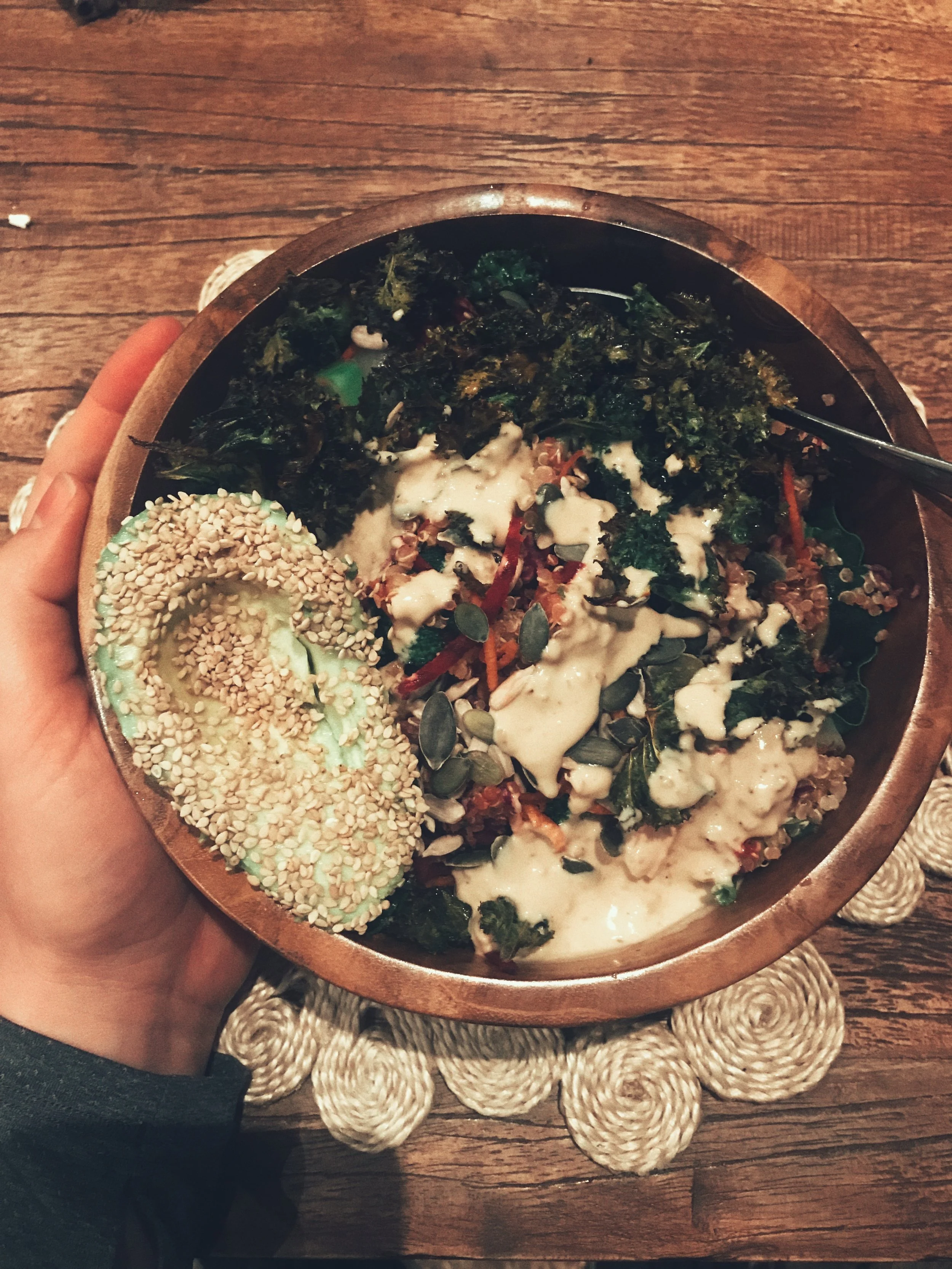A Rainbow Salad Buddha Bowl, probably. 