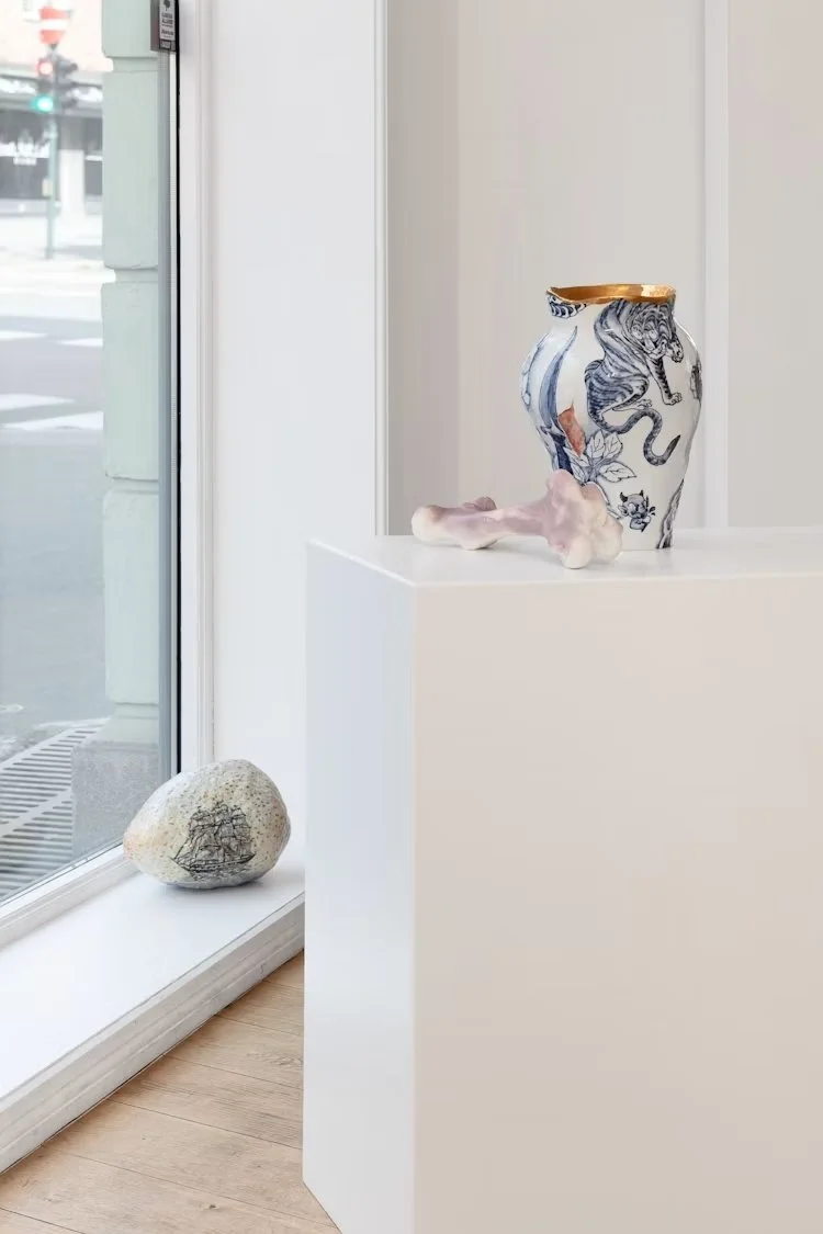 In Between the World — installation view, QB Gallery, 2026