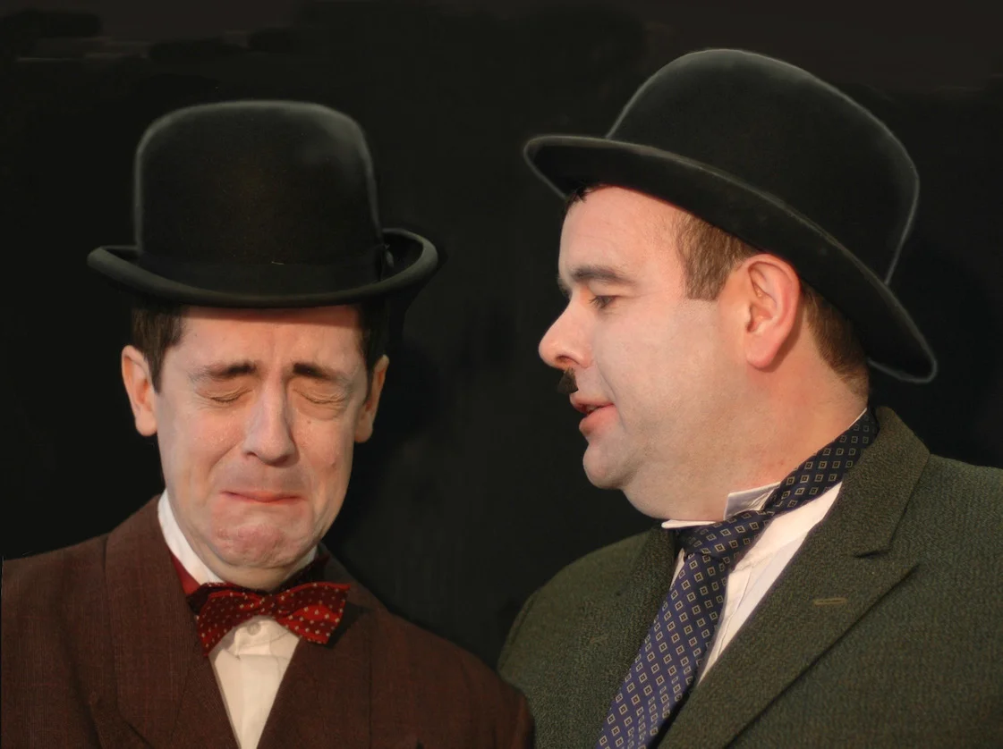 Laurel & Hardy by Tom McGrath