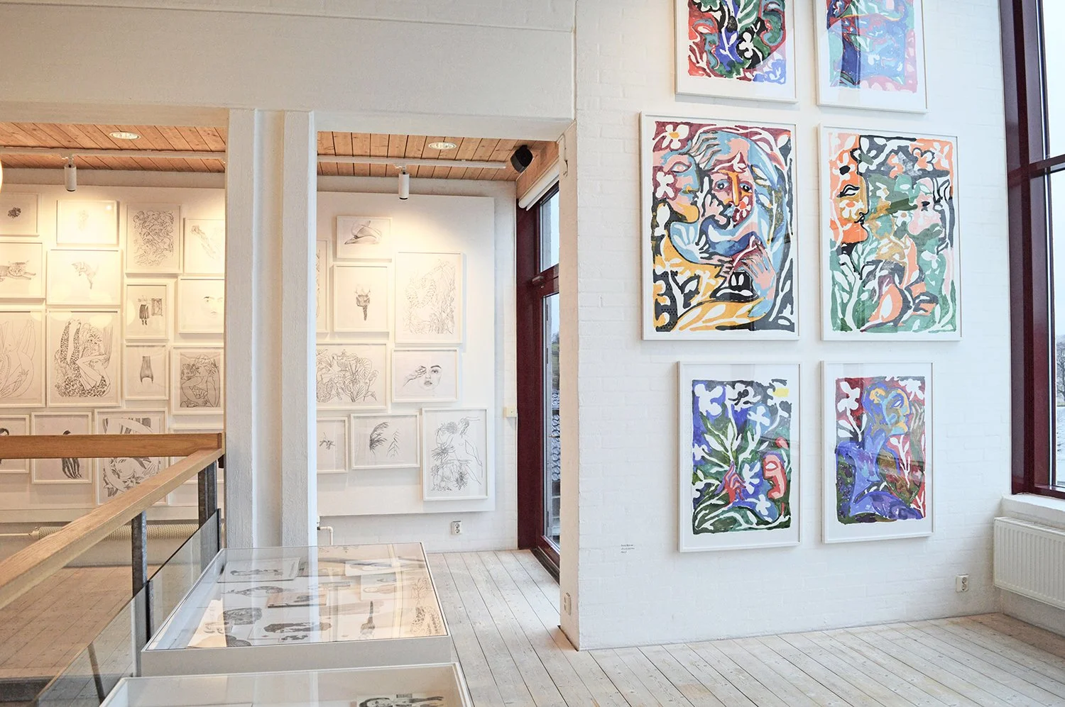 Pencil Drawings & facepaints (Room Nr 2/ 3)