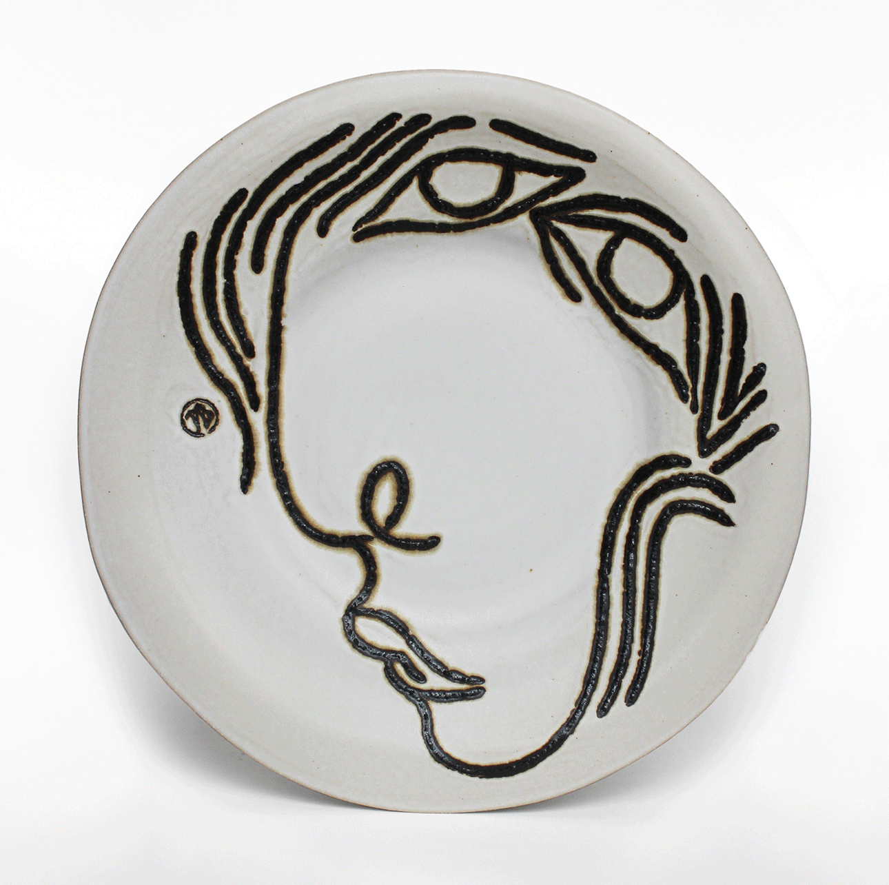 Triklops Disques (Series), Glazed Stoneware