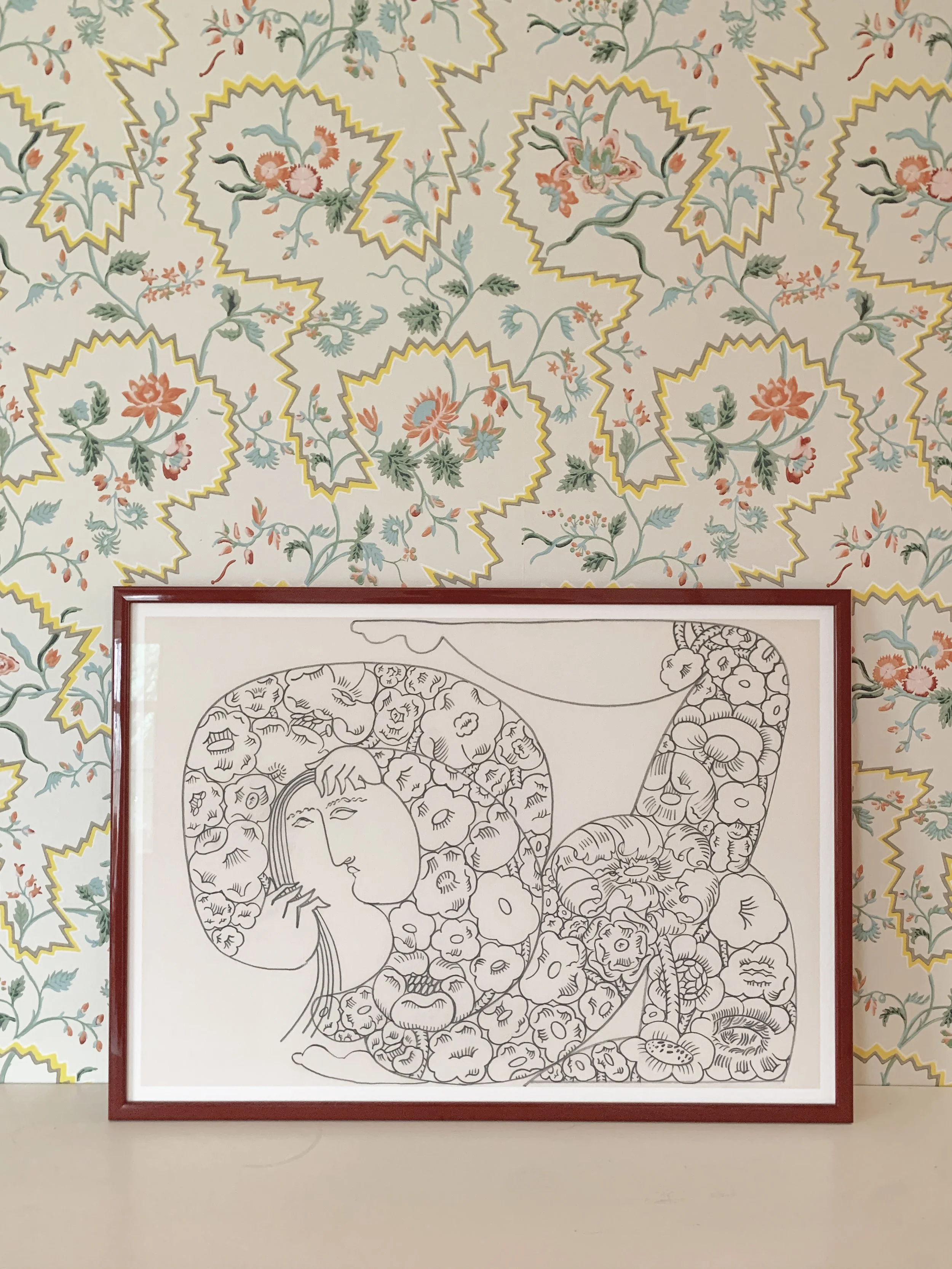 Floraldream 10, Fine Art Print, (Giclée) On Hahnemühle Paper