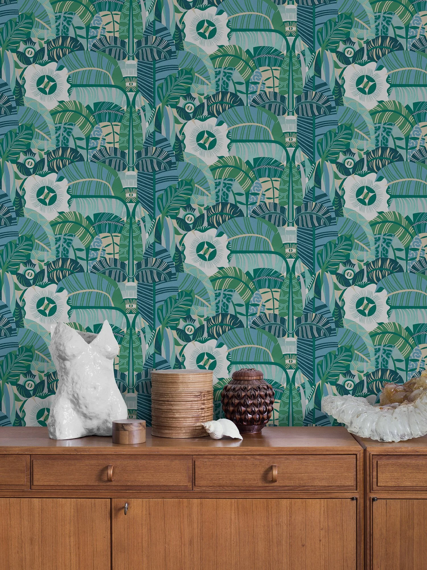 Hypnotic Safari 2069; Swedish Designers, Boråstapeter (Livingroom)