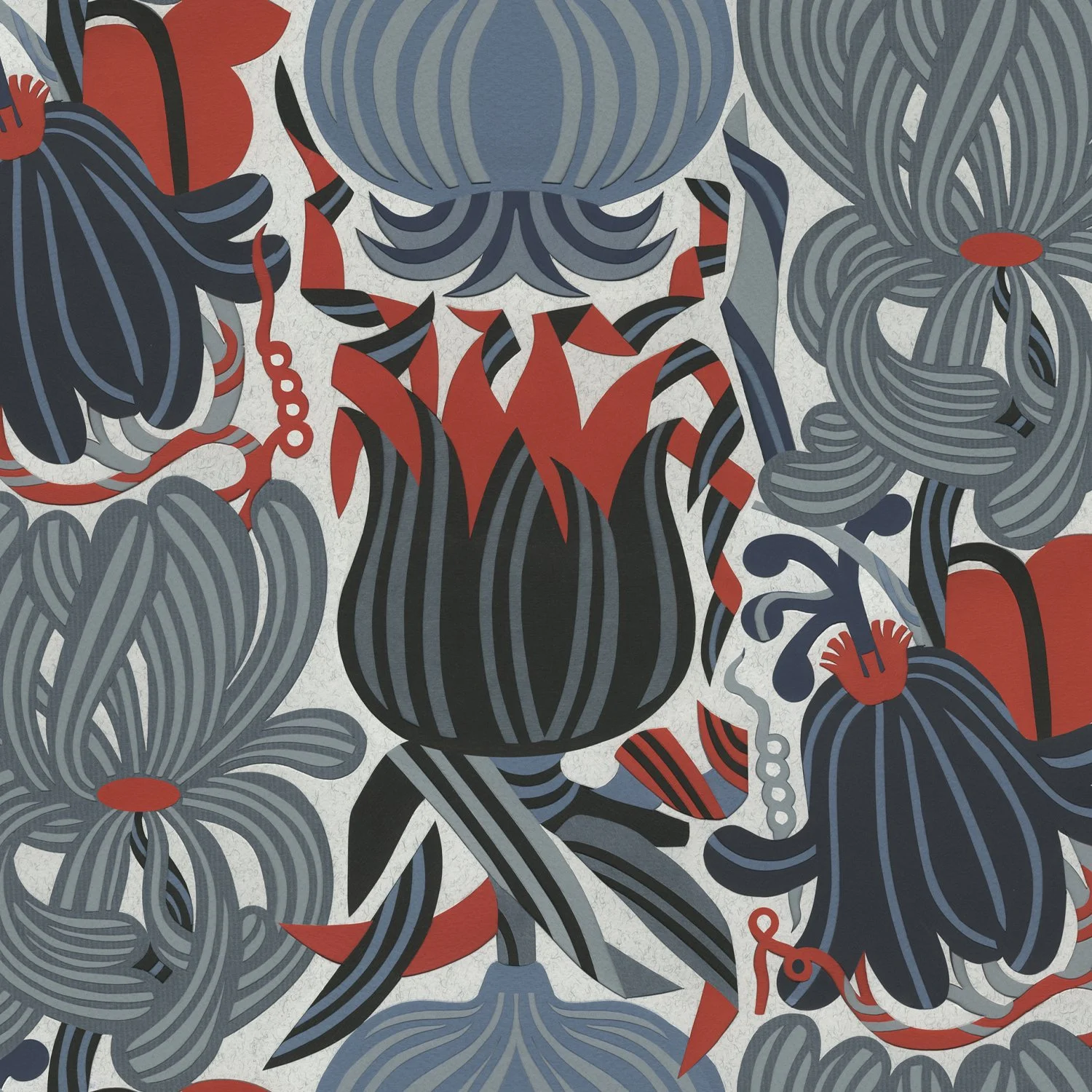Kling - Original Artwork cut in paper