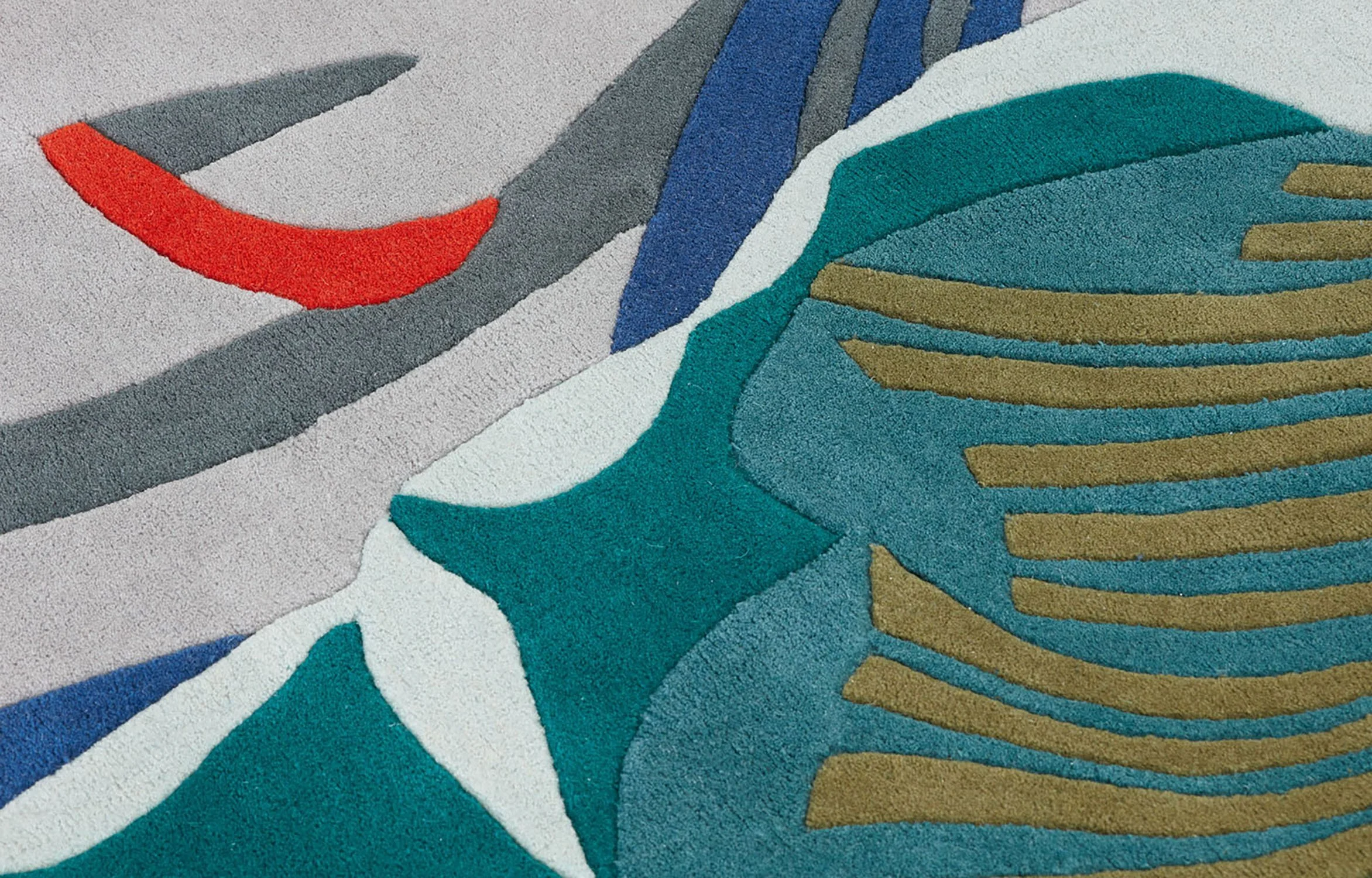 Mirto Wool Rug; Made (Detail)