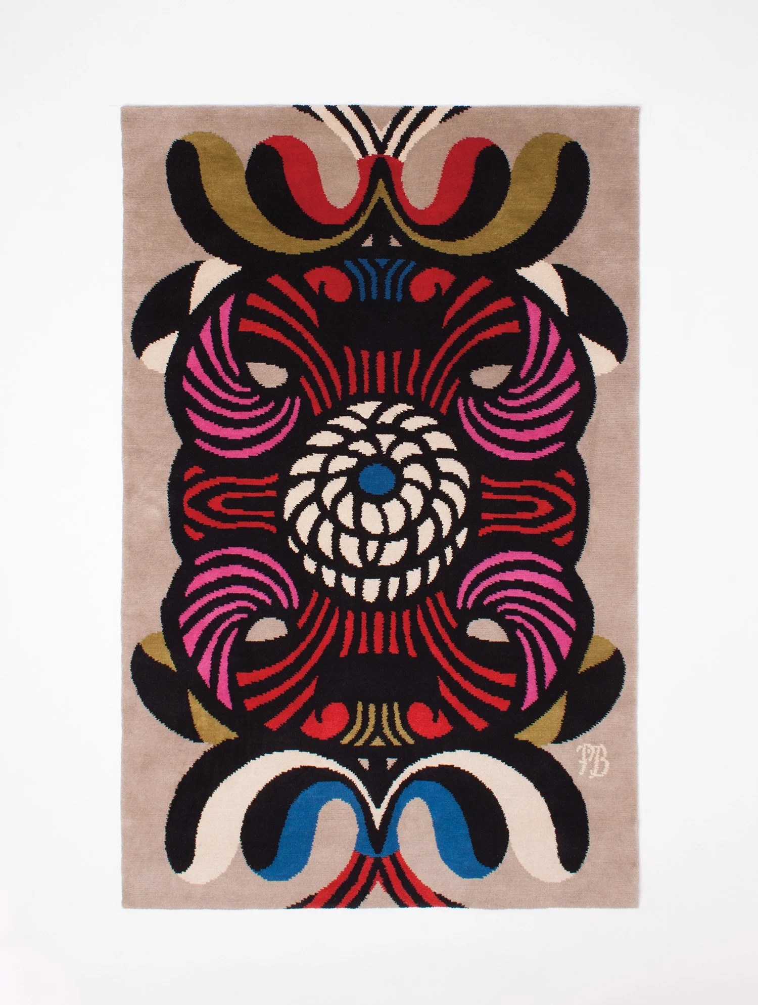 Klang - Limited Edition Wool Rug; Node