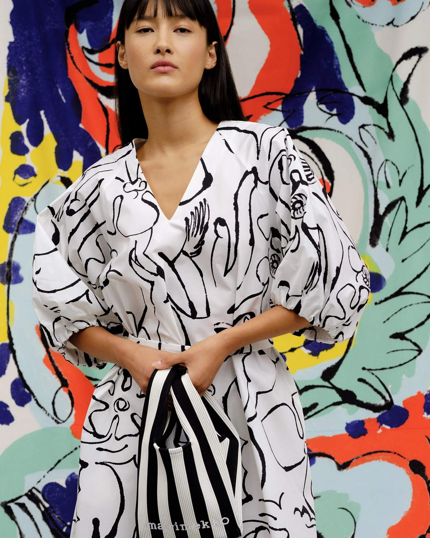 Baluns - Long Sleeve Cotton Dress