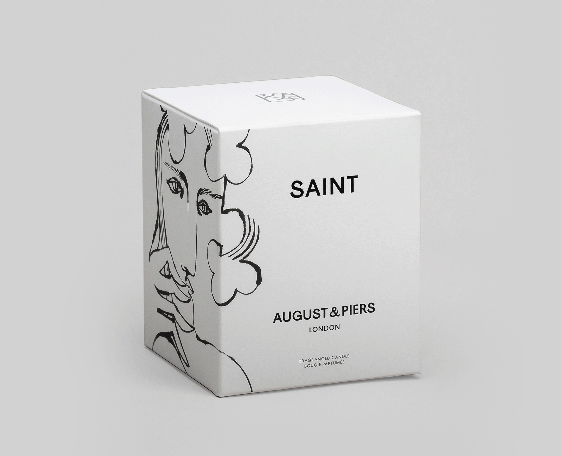 Saint - Artwork for packaging & silk paper; August & Piers
