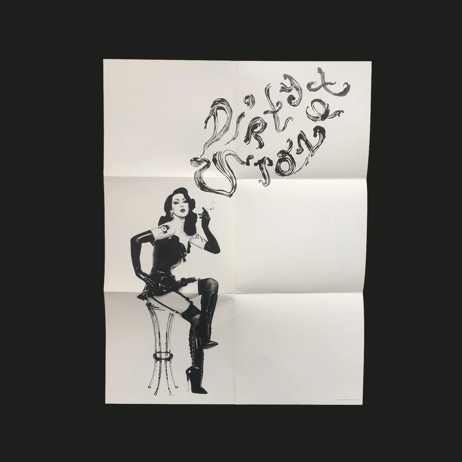 Dirty Violet - Artwork for packaging; Heretic Parfum