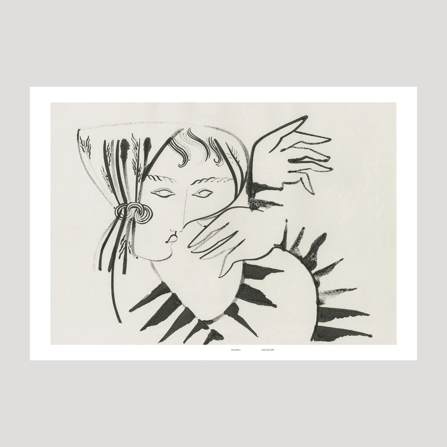 Zebra lady; Supernatural, Pan & The Dream, Issue 5 (2021)