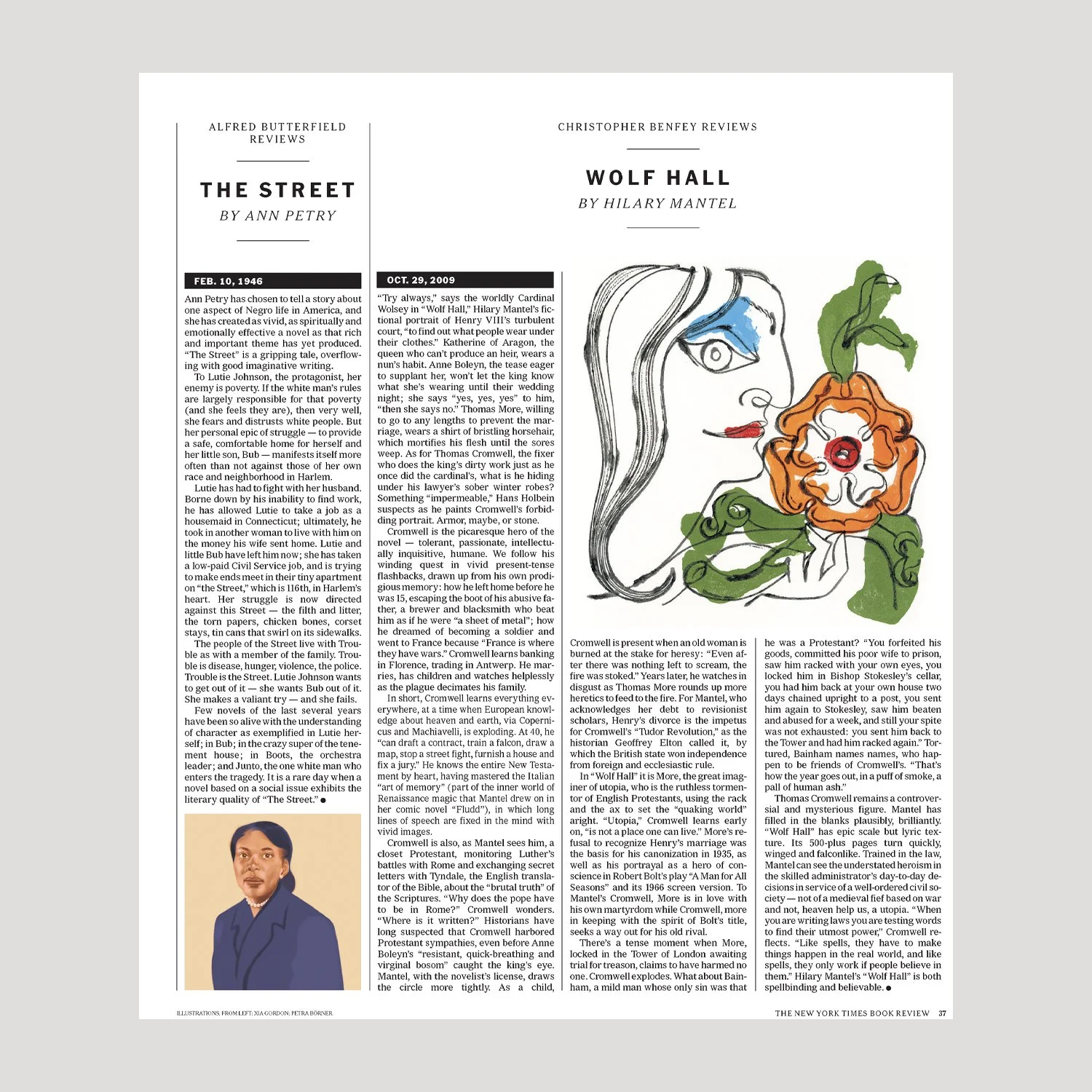 Wolf Hall by Christopher Benfey, Book Review, The New York Times