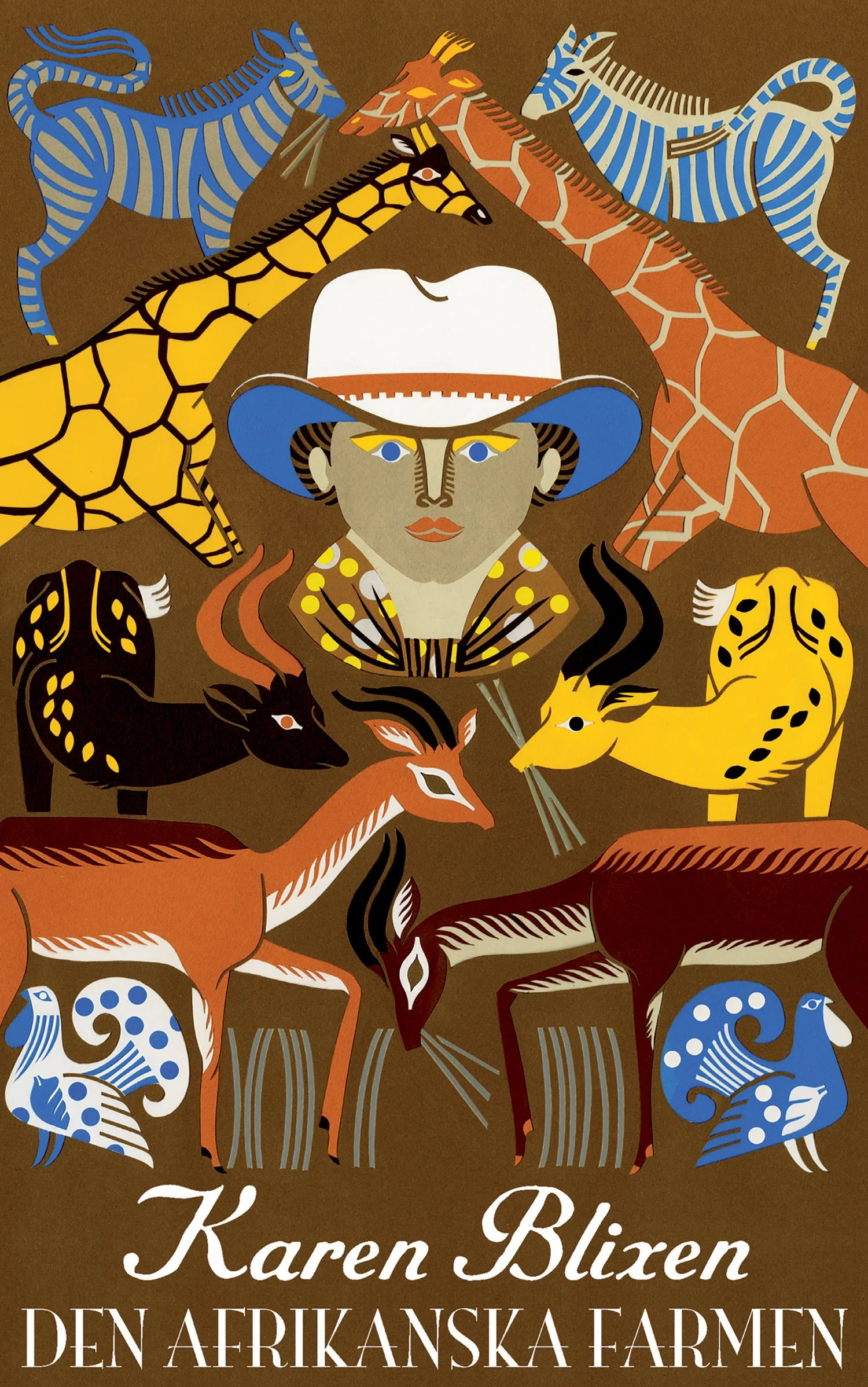 Den Afrikanska Farmen By Karen Blixen; Albert Bonniers Förlag