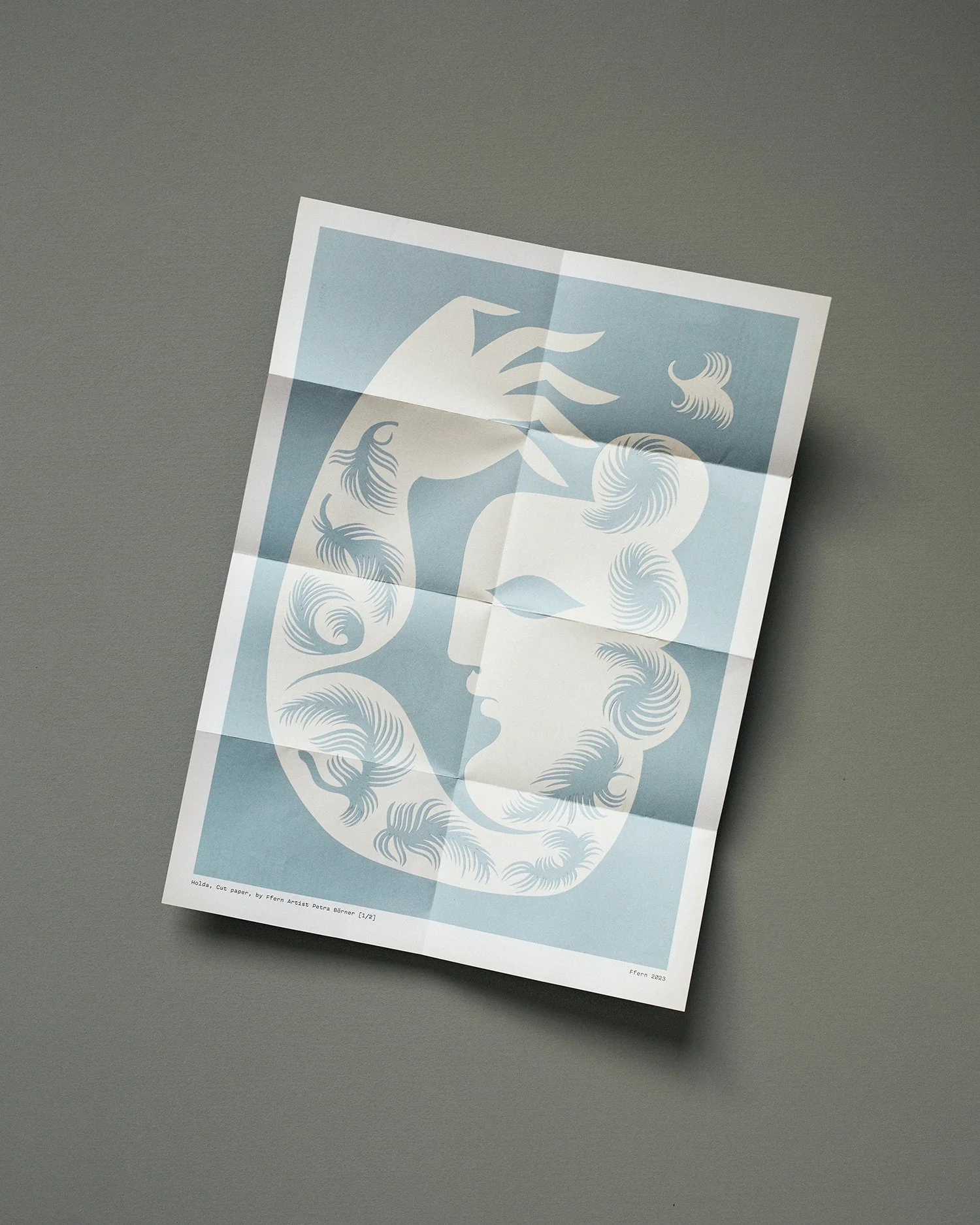 Winter 23, Mirrored Posters, Organic Eau de Parfum, Campaign; The Myth of Frau Holda, Ffern