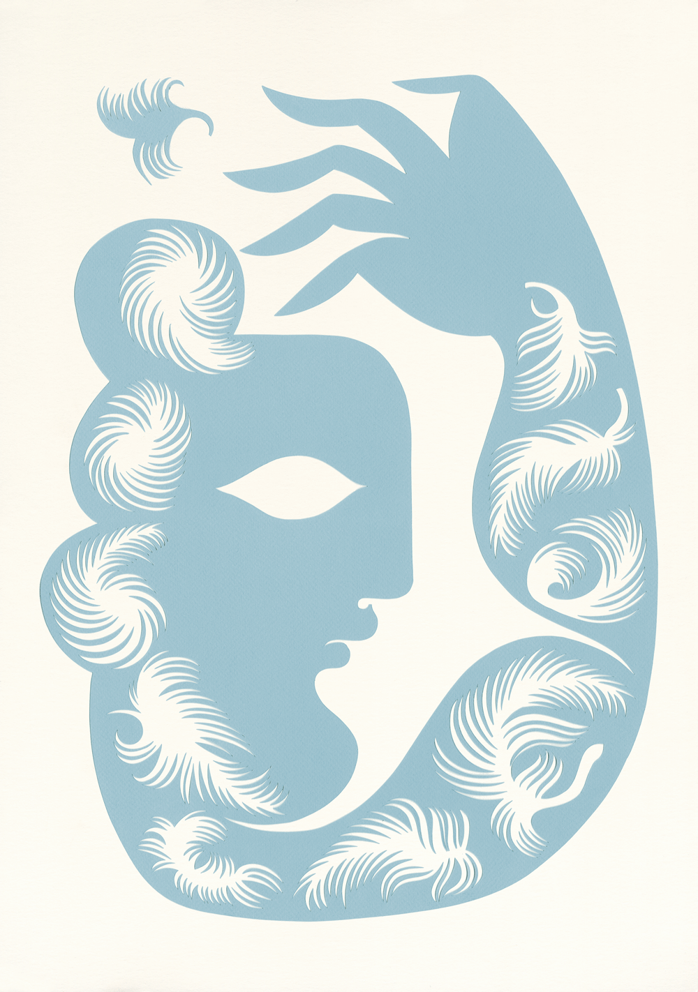 The Frau Holda Myth - Mirrored Posters; Ffern