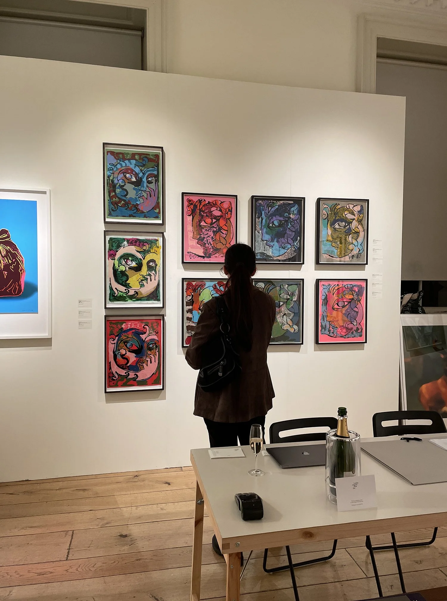 Facepaints; London Original Print Fair 2024