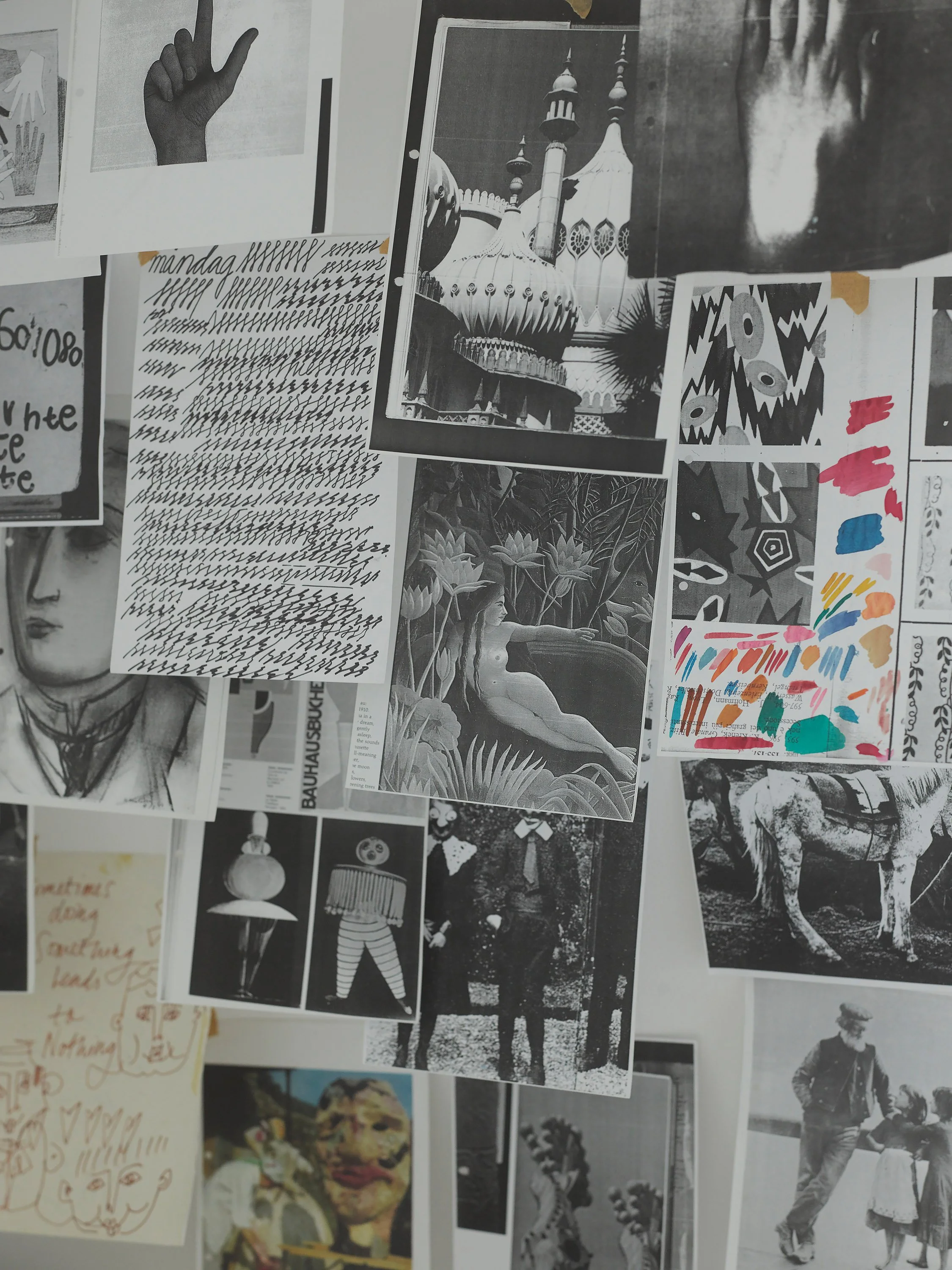 Studio wall