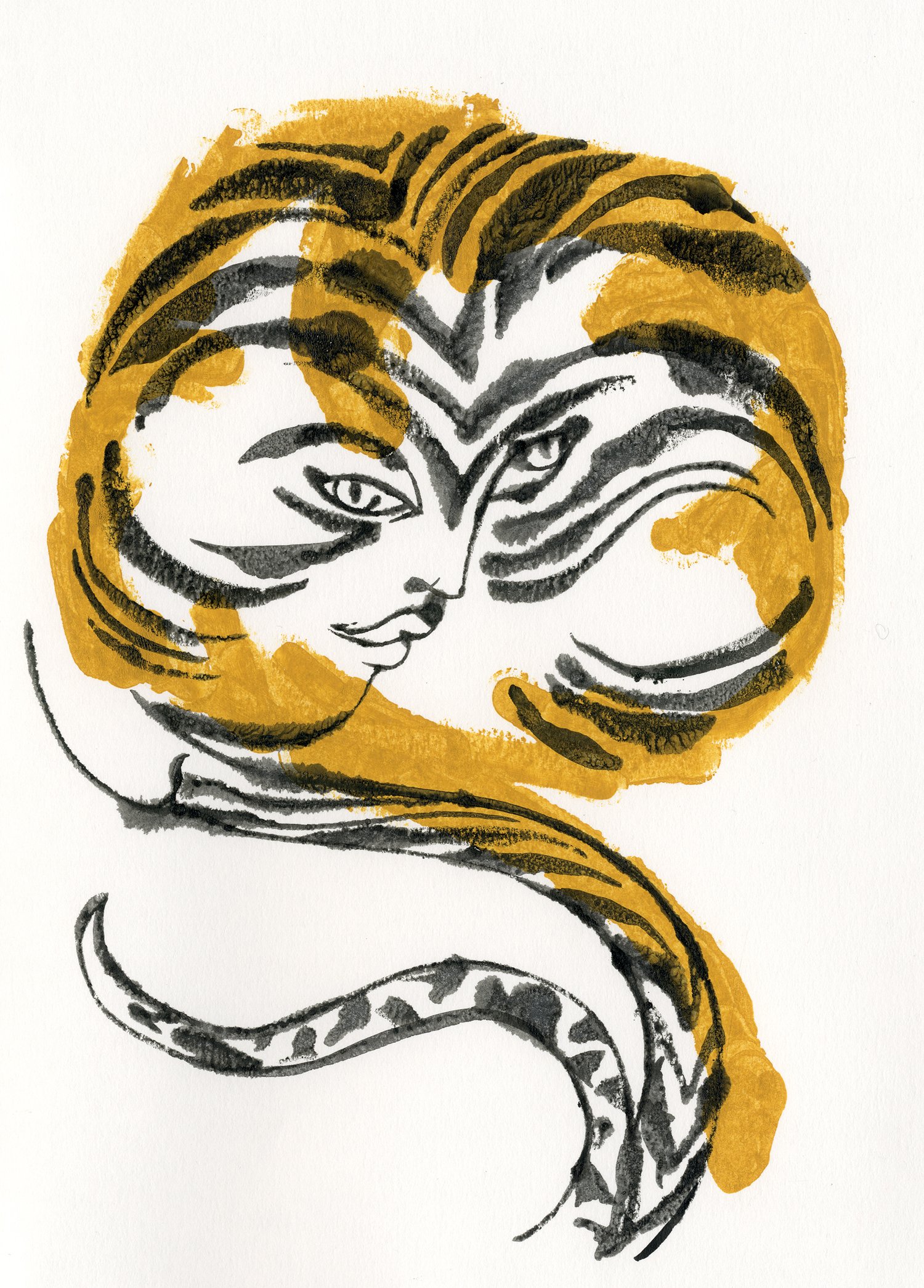 Chanel - Ink tiger