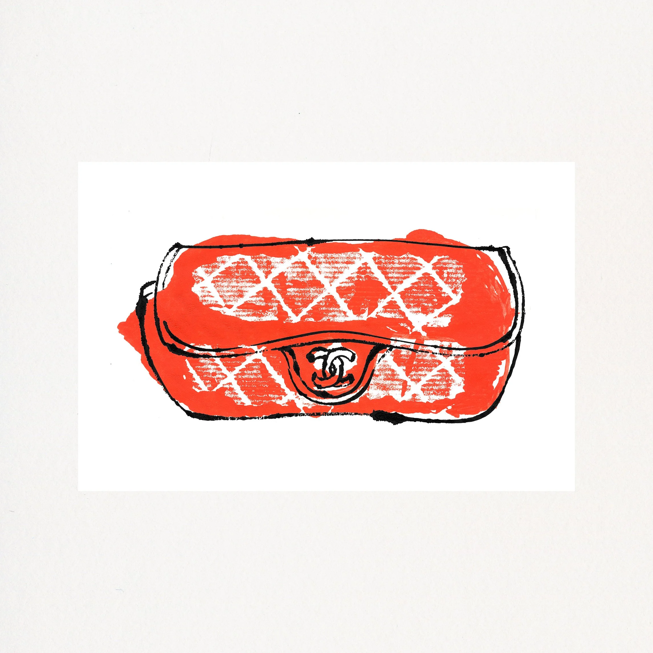 Chanel - Red Flap Bag