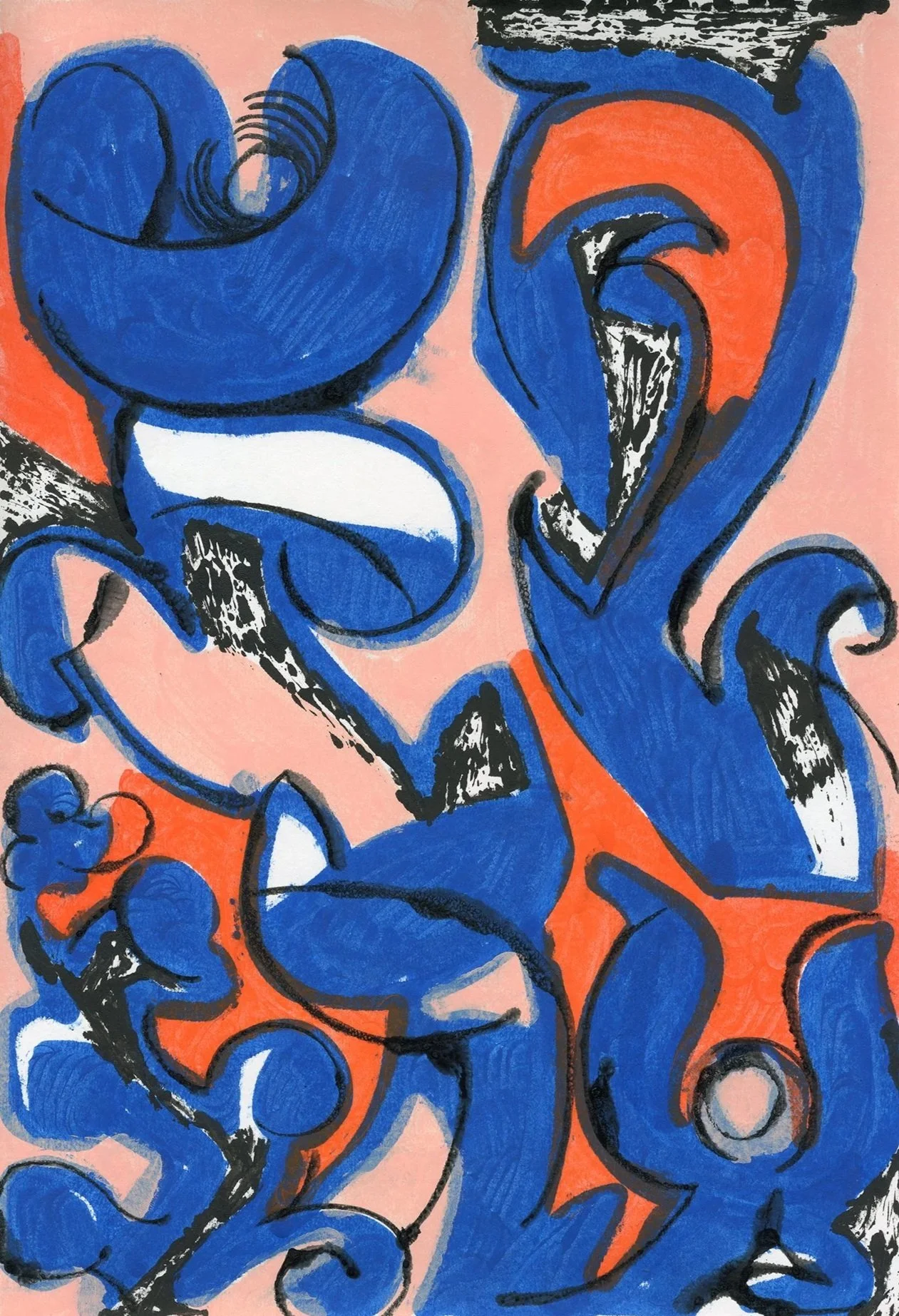Original artwork created in a series - Powerflowers