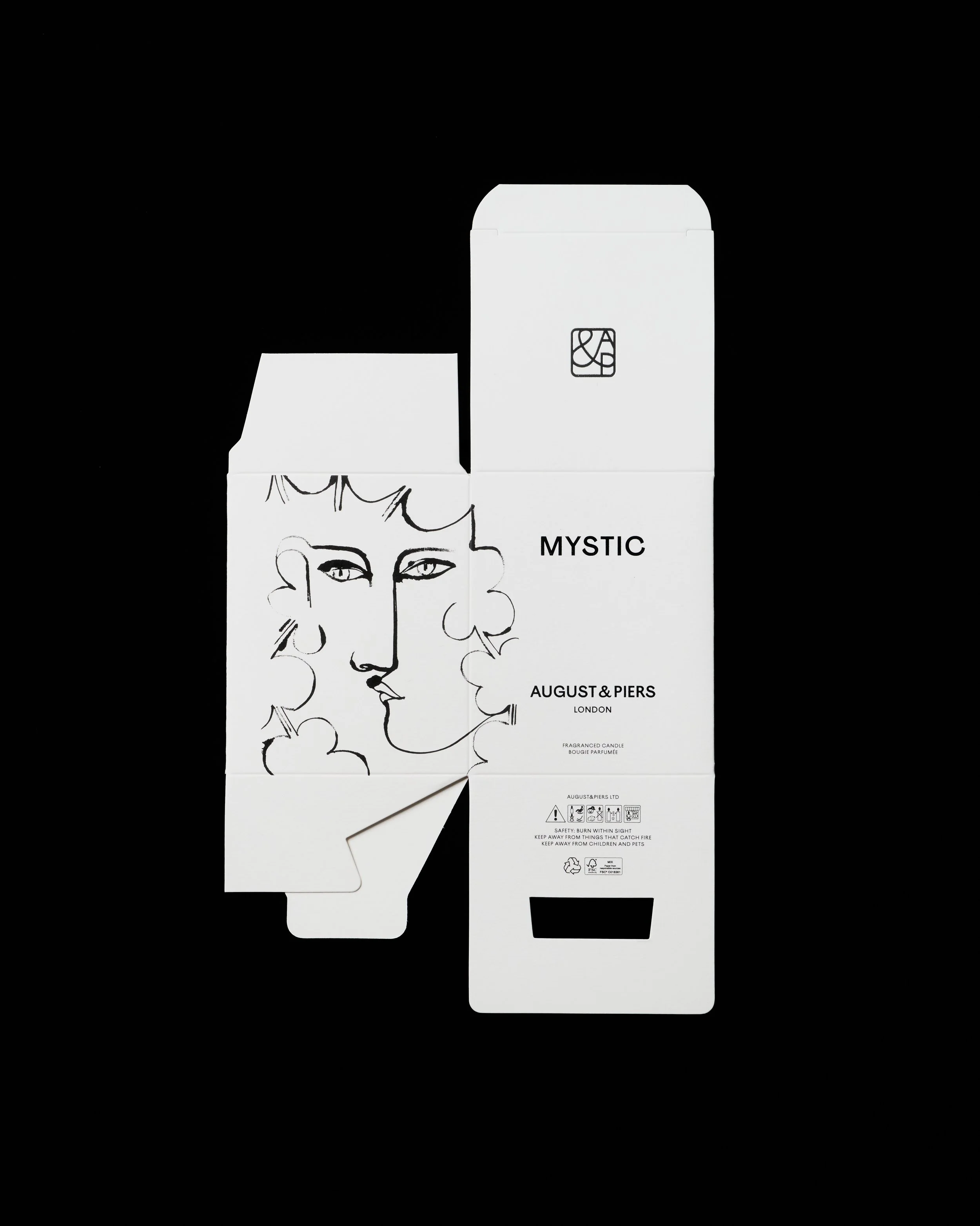 Mystic - Artwork on packaging