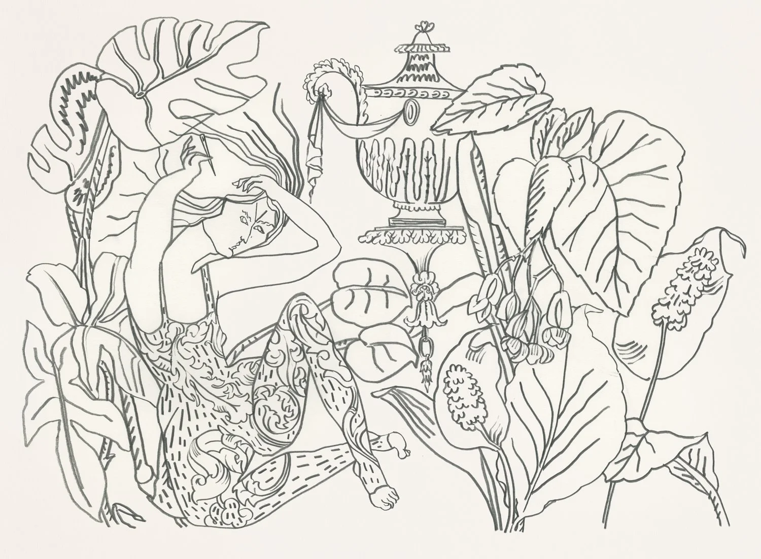 Falling Lady 24